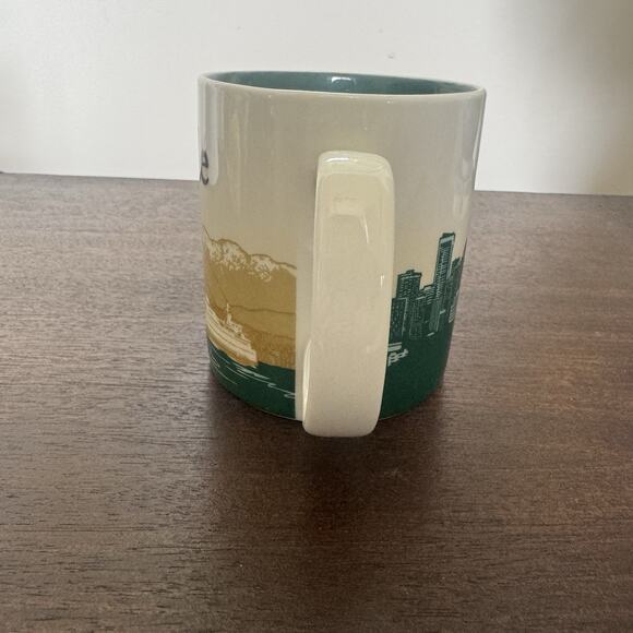 Starbucks Coffee Collectors Series Seattle Mug Cup 16 oz 2009 Space Needle - Picture 7 of 14